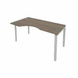 Стол письменный METAL SYSTEM Б.СА-1 Л Вяз/Серый