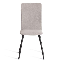 Стул со спинкой La Rousse NEW, ткань рогожка, серый/черный, 3M 16/2, 45x55x93 см