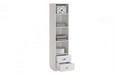 Детский шкаф для игрушек Чудо MDW-02 Белый рамух