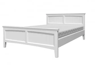 Кровать из массива Грация 4 200х160 Белый Античный