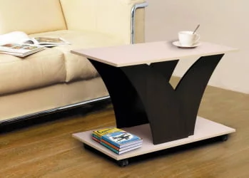 Стол журнальный №16 Венге/Дуб молочный