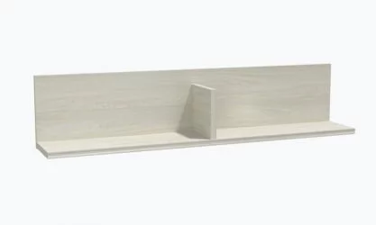 Полка в гостиную Лиана 45.18 Ясень анкор светлый