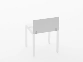 Экран (ЛДСП) Deka 8.12.08 Белый (без крепления)