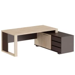 Стол руководителя ACT 1916 R Дуб Девон