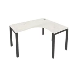 Стол письменный МЕТАЛ СЙСТЕМ Б.СА-3 Пр Наварра/Антрацит / METAL SYSTEM