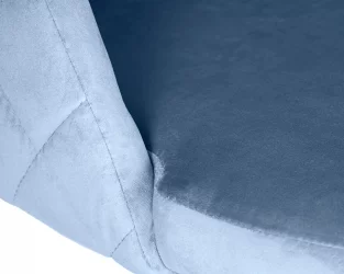 Стул барный DOBRIN MILANA Пудрово-голубой велюр MJ9-74