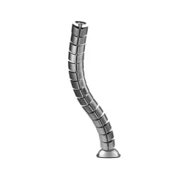 Кабель-канал вертикальный ONIX KKV Серебристый металлик