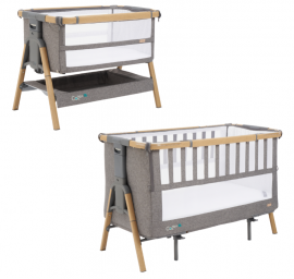 Люлька для новорожденных Tutti Bambini (Тутти Бамбини) CoZee XL 120*60 см Oak/Charcoal 211209/3590