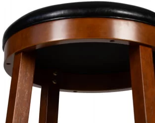 Круглый барный табурет DOBRIN BOB BAR Шоколад