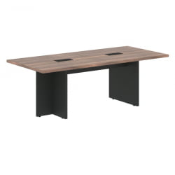 Стол для заседаний VELION VENEER VRCT 2210 Американский орех Яшма черная