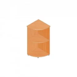 Шкаф для документов низкий Р.У-3П бук Бавария