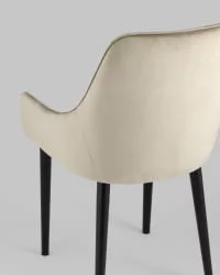 Стул Джоан велюр Бежевый