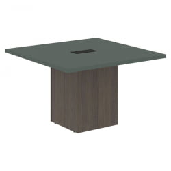 Стол для заседаний центральный VELION VCCT 1212 Нефрит Дуб Сильвер