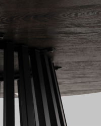 Стол обеденный Daphne 120*75 см темное дерево