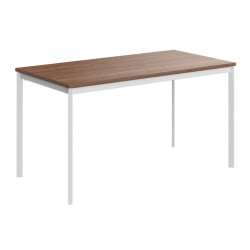 Стол прямой IMAGO-S СП-3S ясень шимо белый полуматовый