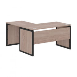 Стол письменный угловой правый XTEN-QP XQPCT 1415 R Дуб Сонома Антрацит