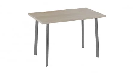 Стол обеденный Невада (паук) Дуб Эврика/Графит