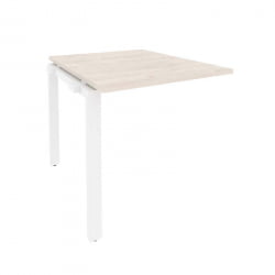 Проходной наборный элемент переговорного стола ONIX O.MP-NPRG-0 Денвер Светлый/Белый