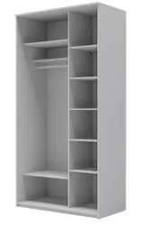 Шкаф-купе коричневый Хит-23-12-11 Ясень шимо темный