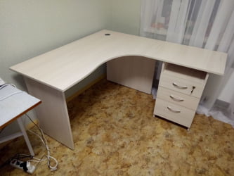 Тумба приставная с замком Рубин 40.58