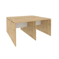 Рабочая станция ОНИКС О.Д.РС-4.0.7 Тиквуд Светлый/Белый / ONIX O.D.RS-4.0.7