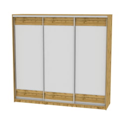 Шкаф-купе B-230х235х60-1(ДВ-D8D8D8)