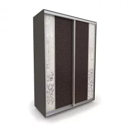 Шкаф-купе 2-х дверный Акцент-Вера КС 1600х600 Венге