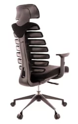 Эргономичное кресло Ergo Black ткань Черный