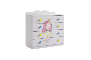 Комод Чудо MDW-06 Белый рамух