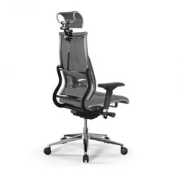 Кресло руководителя METTA Y 2DM B2-10D Комплект 1 Серое