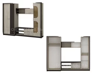 Гостиная Мадрид Гс13 Дуб Сонома/Венге