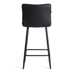 Барный стул Bari/Бари экокожа , черный, 42х55х99 см