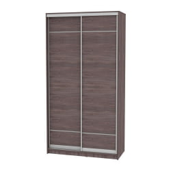 Шкаф-купе коричневый Б-220х120х60-1(ЯАТ-Д7Д7) / B-220х120х60-1(ЯАТ-D7D7)