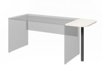 Приставная столешница LEMO L-81 Сосна Скандинавия