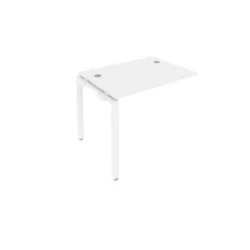 Проходной наборный элемент рабочей станции Metal System Б.ПРС-СП-1.1 Белый