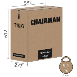 Кресло оператора CHAIRMAN 696 LT N Голубой