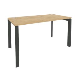 Стол рабочий на П-образном м/к ОНИКС О.МП-СП-3.7 Тиквуд Светлый/Темный / ONIX O.MP-SP-3.7