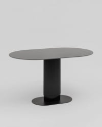 Стол обеденный Mystery 130х80 см черный керамика