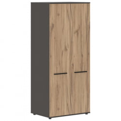 Гардероб ЕДИС ЕCВС 85 Дуб Денвер светлый Черный Мокко / EDIS ECWS