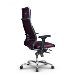 Кресло руководителя Metta L 1m 44M/4D Комплект 1 Бордовое