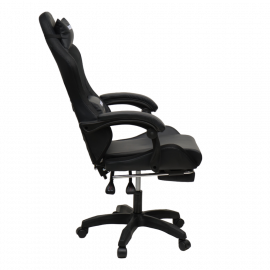 Кресло 908 KINGQUEEN цвет черный с массажем и подсветкой 908-black-mass