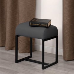 Пуф Charli Lux/Чарли Люкс экокожа , Sharp Графит