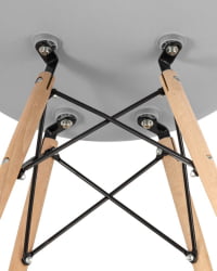 Стул Еамес Стйле ДСВ белый (разборный каркас) / Eames Style DSW