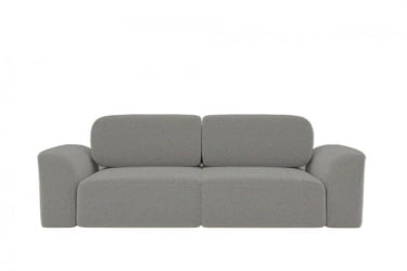 Диван прямой Сольхейм (Берхоусе) Цвет фасада: Грей рогожка; Тип: Прямой; Материал фасада: Микророгожка / (Berhouse)