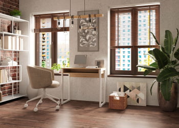 Дизайнерский стол Леонардо, дуб сонома светлый/белый