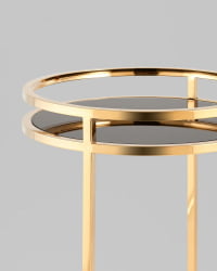 Журнальный стол Гестия 41*60 см золото