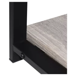 Стол на металлокаркасе BRABIX LOFT CD-006 Дуб антик