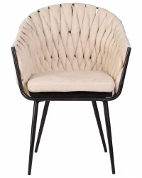 Стул обеденный DOBRIN MATILDA Бежевая ткань LAR 275-1