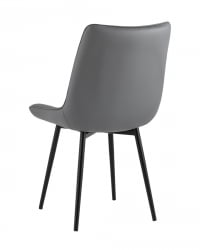 Стул Дарвин экокожа Серый