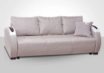 Диван-кровать Европа-2 майа 3 арена бежевая микровелюр W31-2